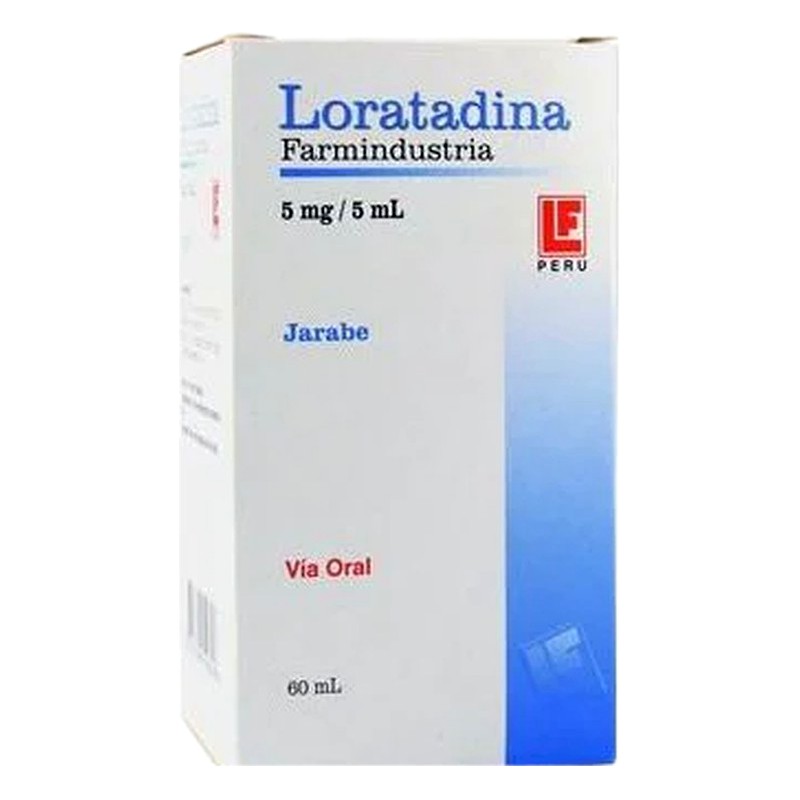 LORATADINA 5MG/5ML JARABE x60mL