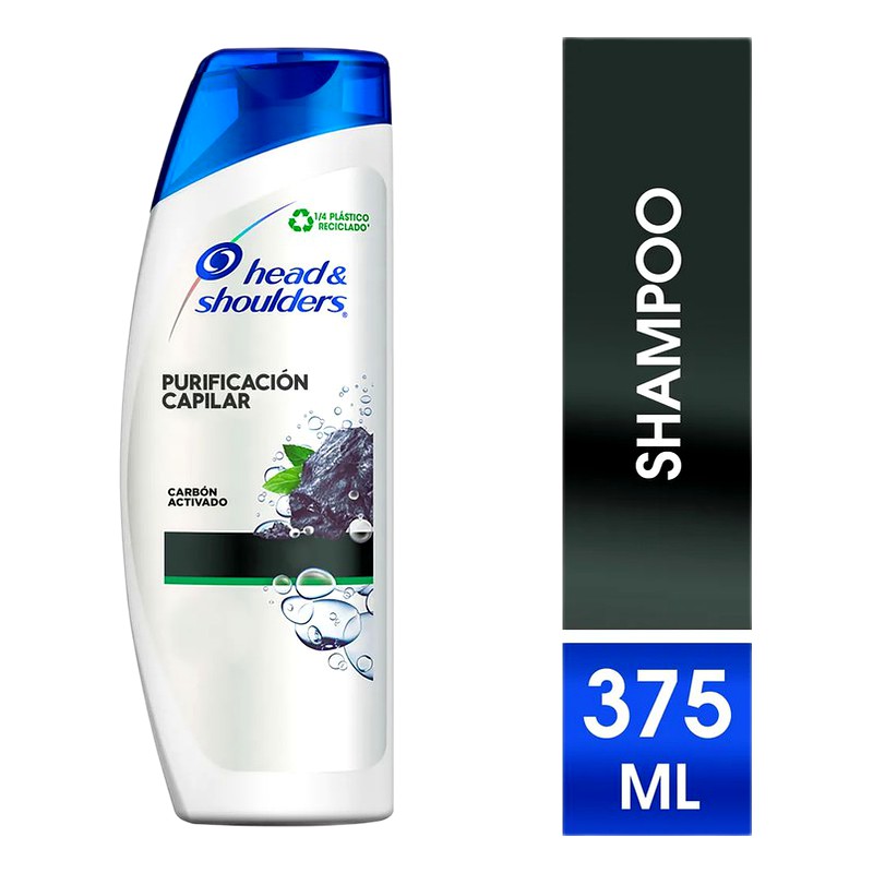 HEAD &amp; SHOULDERS (Purificación Capilar - Carbón) x 375ml