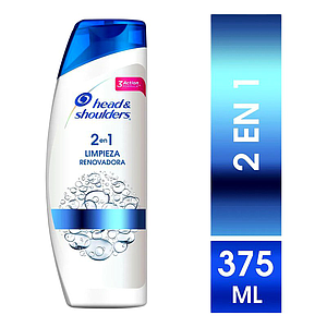 HEAD & SHOULDERS (2en1 Limpieza Renovadora) x 375ml