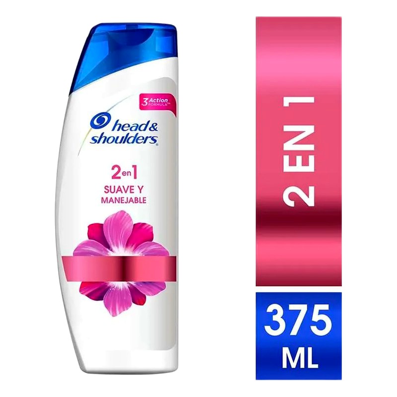 HEAD &amp; SHOULDERS (2en1 Suave y Manejable) x 375ml