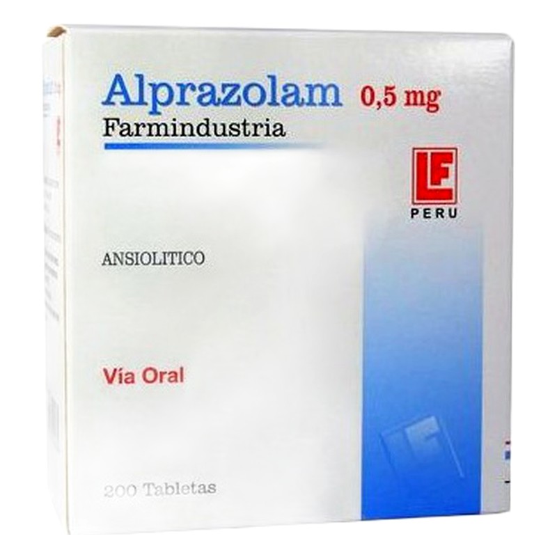 ALPRAZOLAM 0,5mg TABLETA