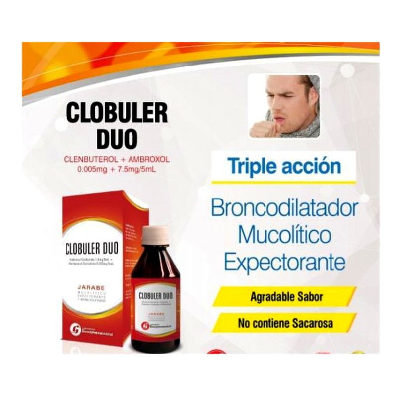CLOBULER DUO JARABE