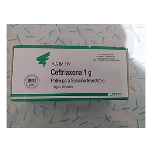 CEFTRIAXONA 1gr