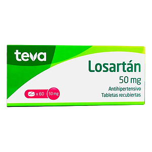LOSARTAN 50mg COMPRIMIDOS