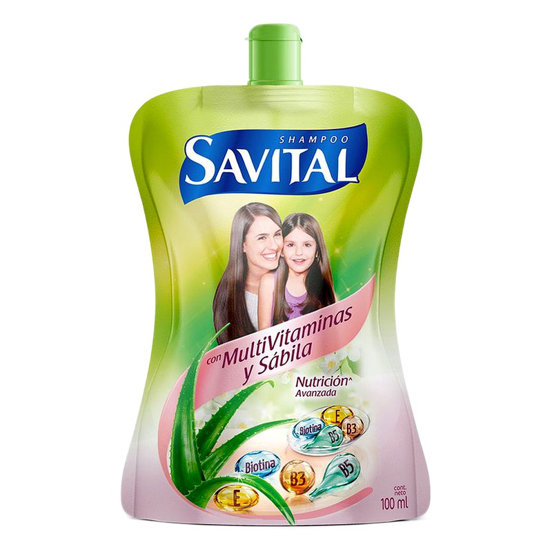 SHAMPOO SAVITAL- Sachet x100ml C/Tapa