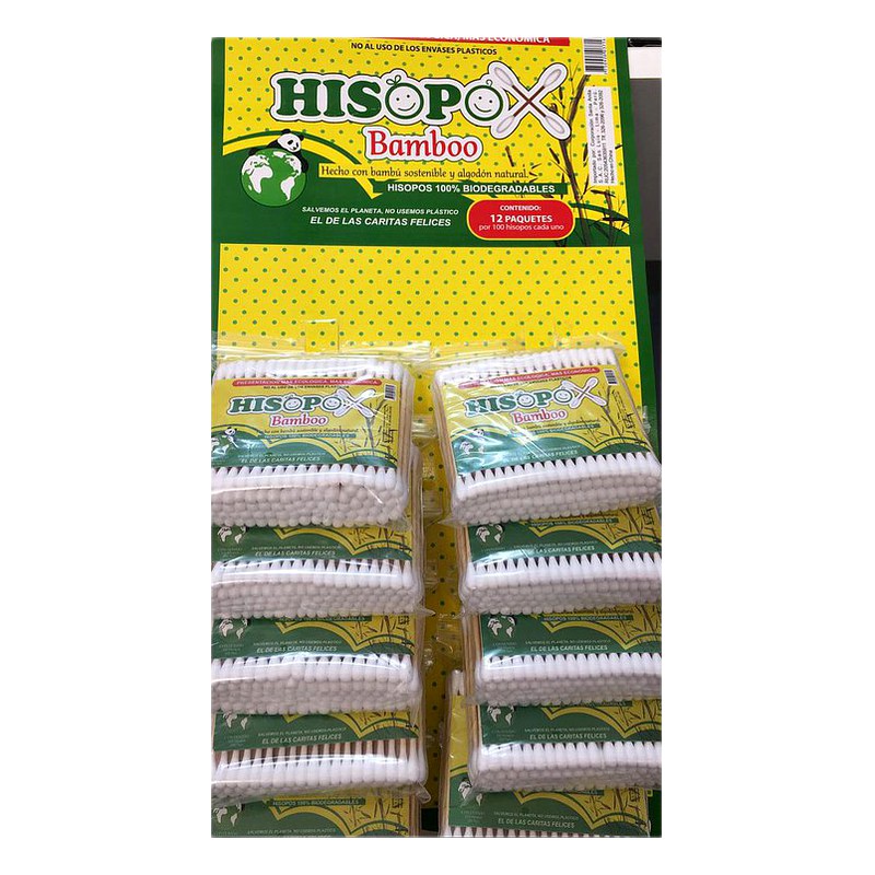 HISOPOS BAMBOO X 100