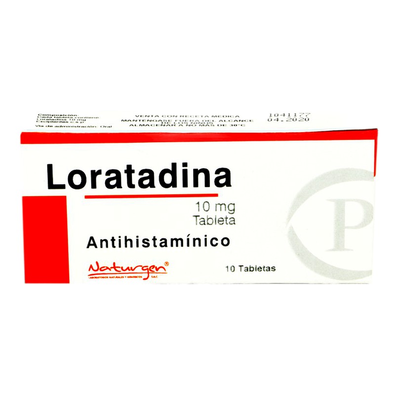 LORATADINA 10mg TABLETA