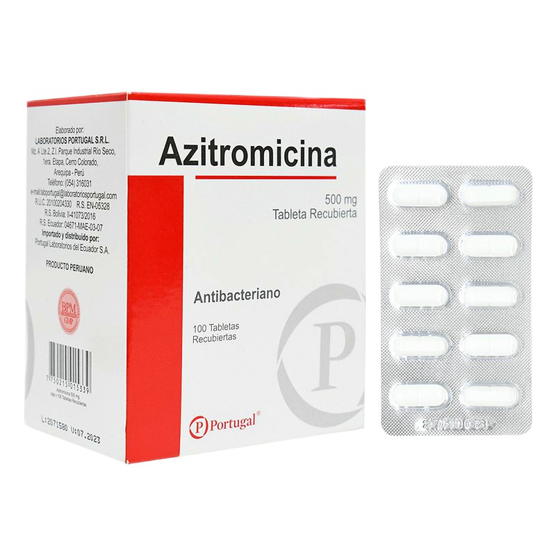 AZITROMICINA 500 mg TABLETA
