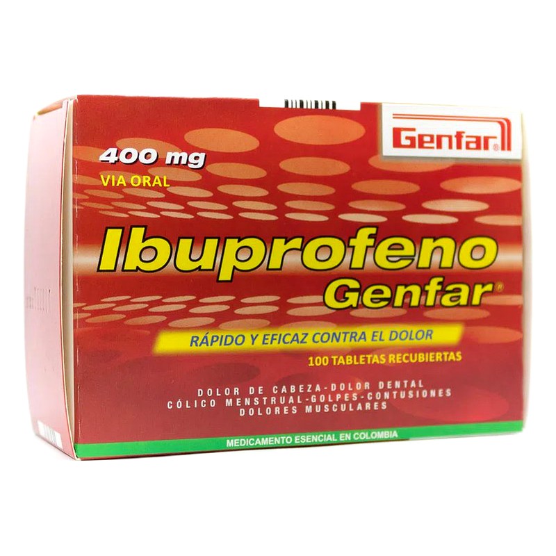 IBUPROFENO 400mg TABLETA