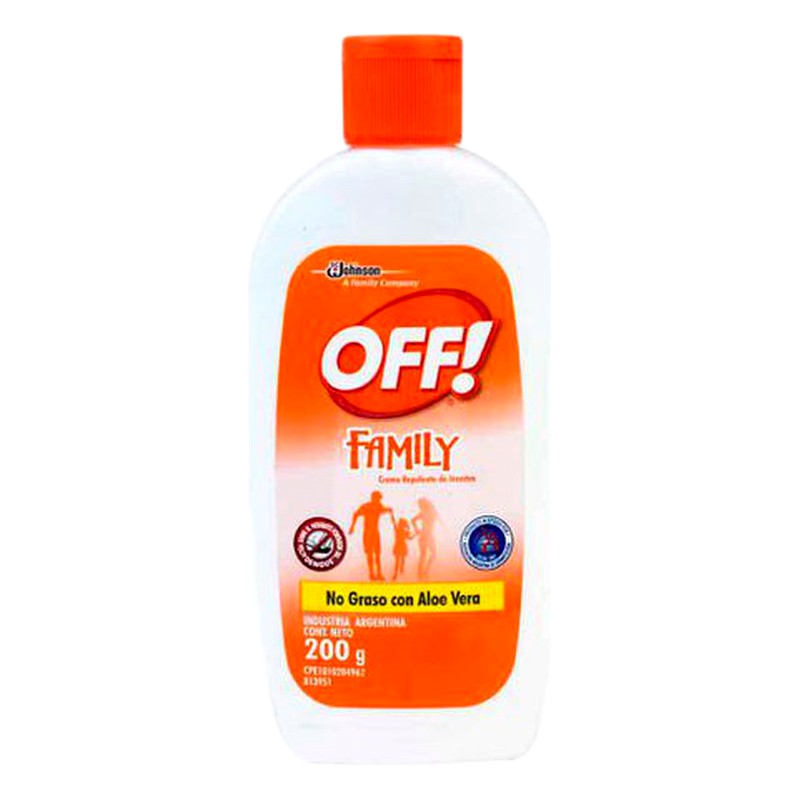 REPELENTE OFF! Family Crema - Frasco x200g