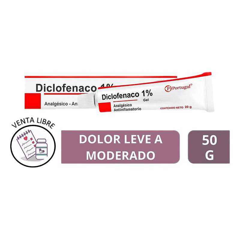 DICLOFENACO GEL 1% X 50GR