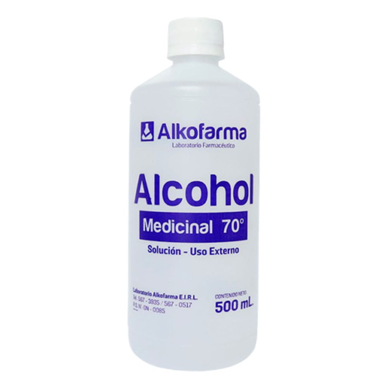 ALCOHOL MEDICINAL 70° FCO x 500ml