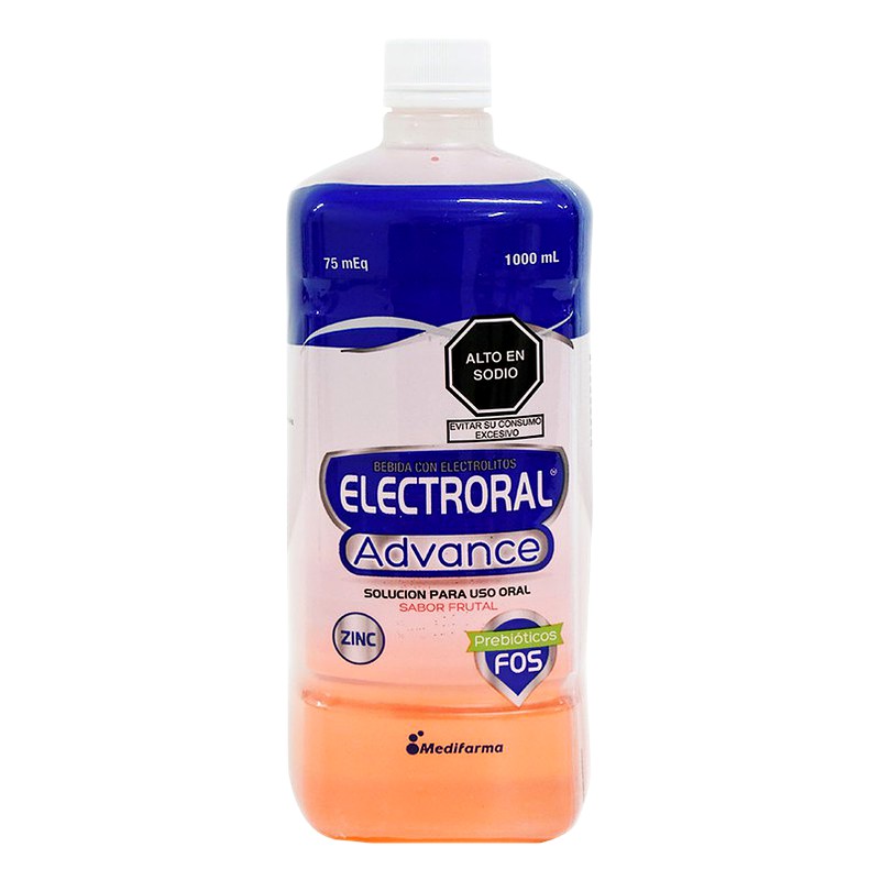 ELECTRORAL ADVANCE TUTTI FRUTTI SUERO ORAL  X 1LITRO