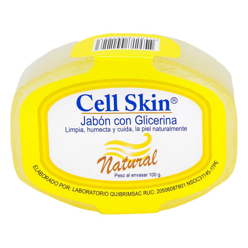 JABON CELL SKIN GLICERINA X 100GR