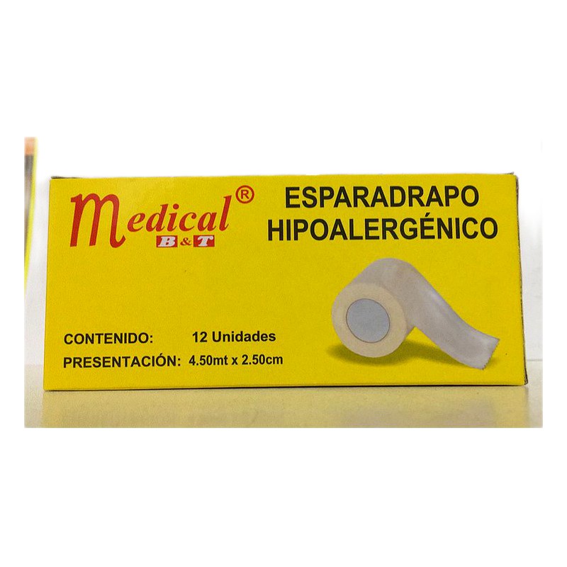 ESPARADRAPO HIPOALERGENICO/POROSO