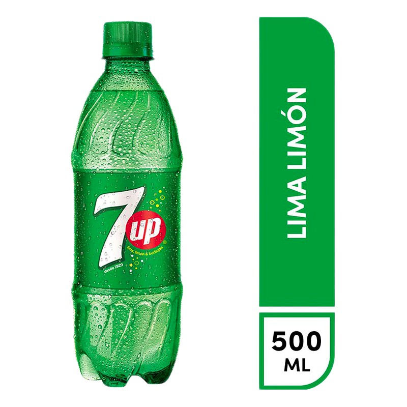 GASEOSA 7 UP - Lima Limón x500ml