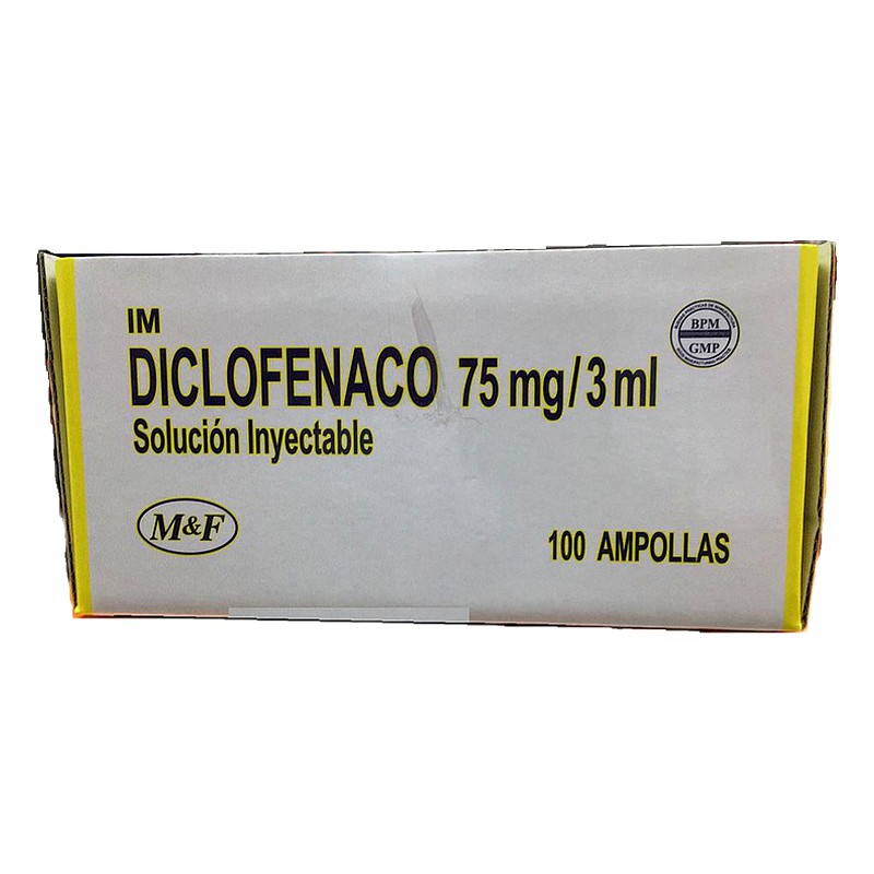 DICLOFENACO 75mg/3ml AMPOLLA