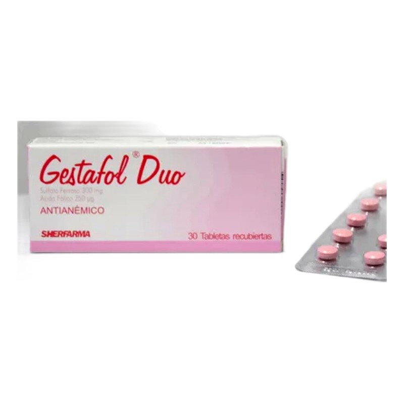 GESTAFOL DUO TABLETA