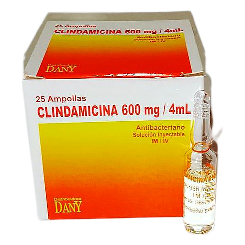 CLINDAMICINA 600MG/4mL Solución Inyectable