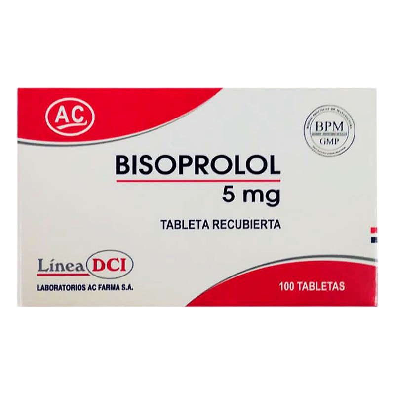 BISOPROLOL 5mg TABLETA