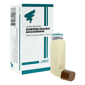 BECLOMETASONA 250mcg/200Dosis Caja x1