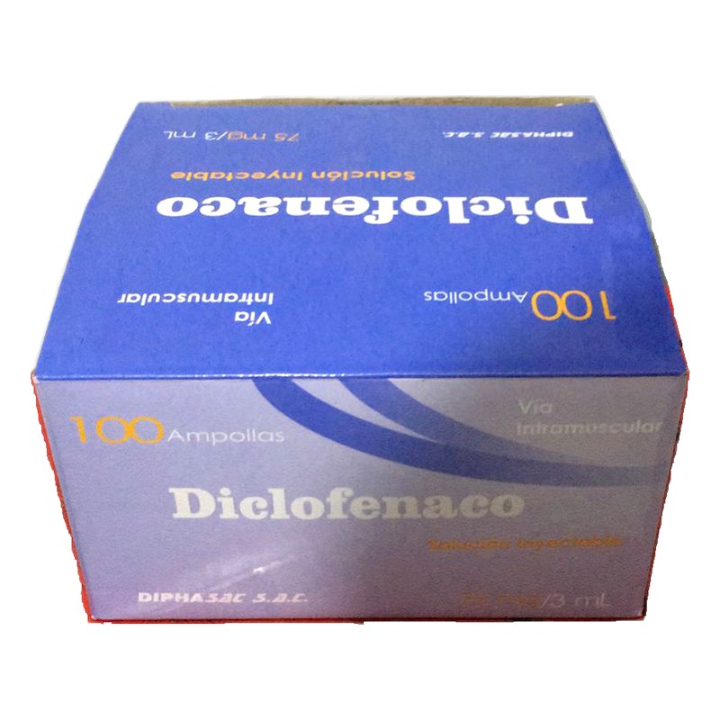 DICLOFENACO 75mg/3ml AMPOLLA