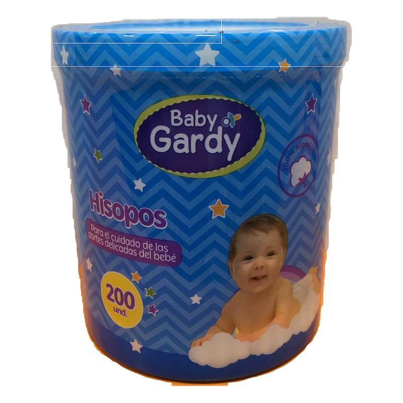 HISOPOS BABY GARDY X 200