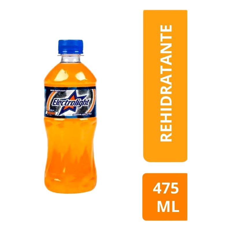 ELECTROLIGHT NARANJA x 475ml