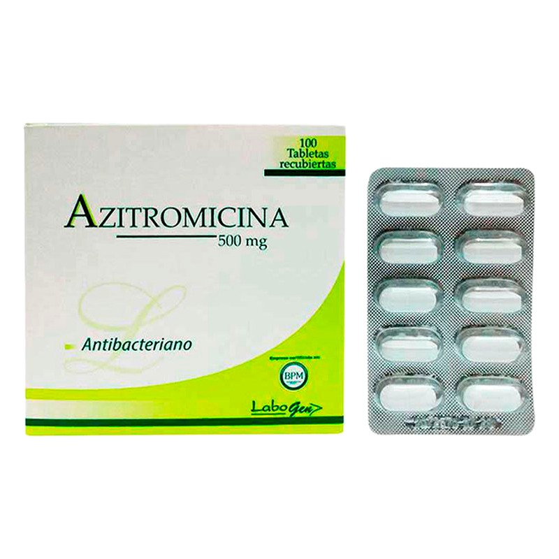 AZITROMICINA 500  mg TABLETA