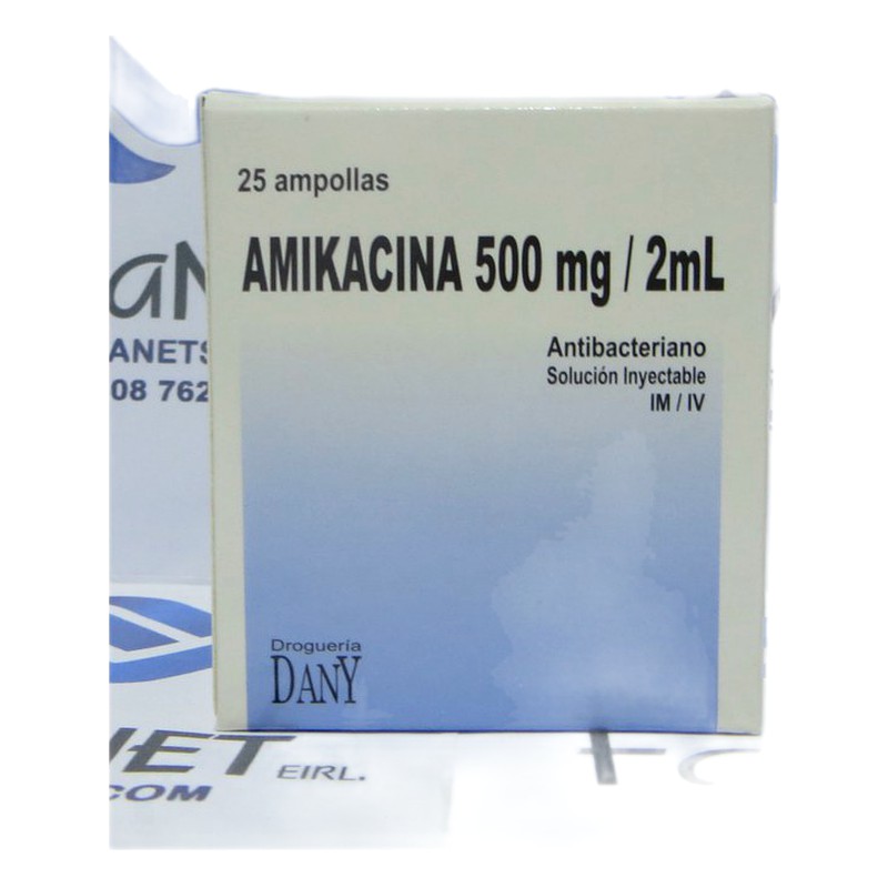 AMIKACINA 500MG/2ML Solución Inyectable