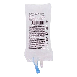CLORURO DE SODIO 9% Solución Fisiológica, Intravenosa - Bolsa x 100ml