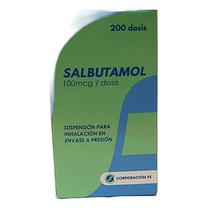 SALBUTAMOL AEROSOL 100MCG/dosis