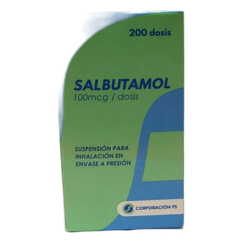 SALBUTAMOL AEROSOL 100MCG/dosis