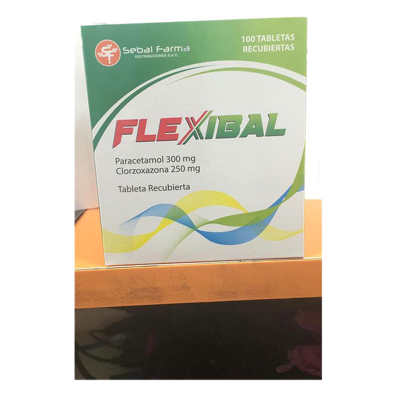 FLEXIBAL TABLETA CAJA X 100