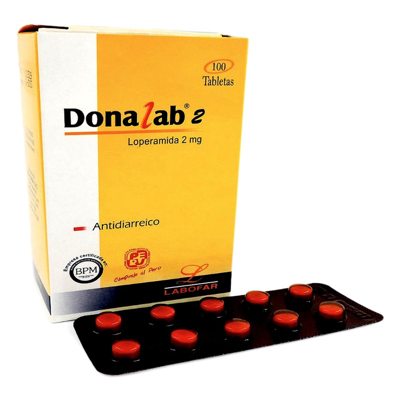 DONALAB 2MGR X 100 TABLETAS