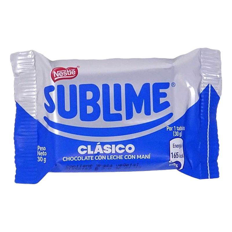 SUBLIME CHOCOLATE X 30GR
