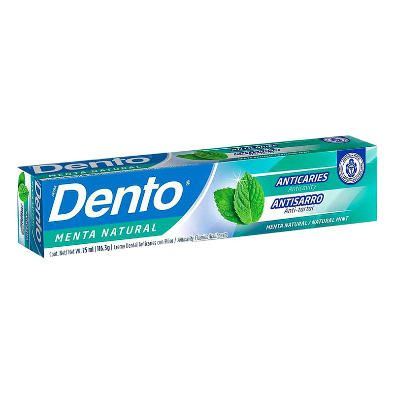 DENTO MENTA NATURAL X 75ML