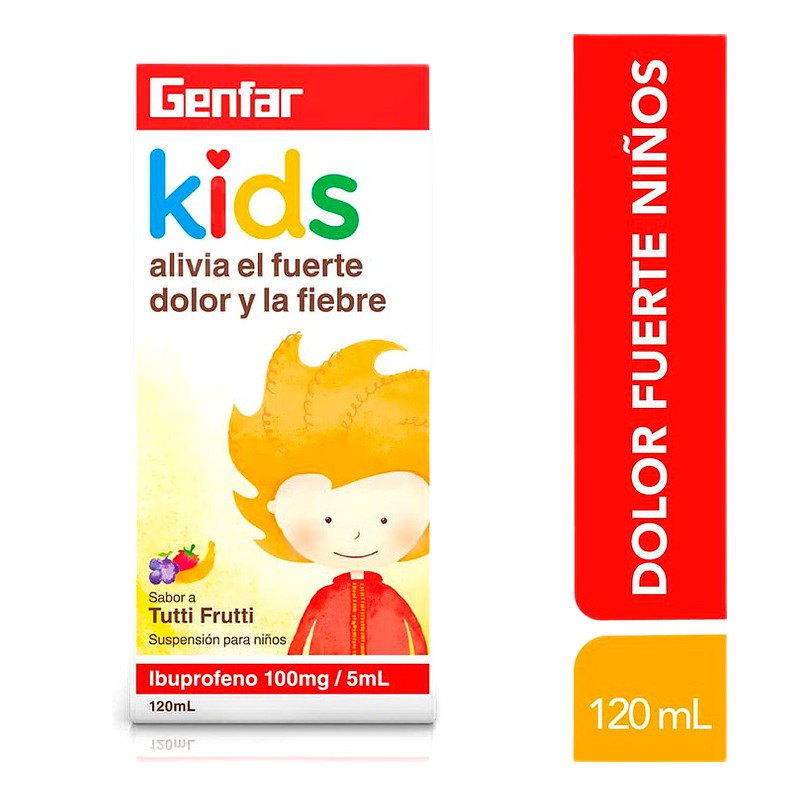 IBUPROFENO JARABE X 100 MG/5MG x 120 ML