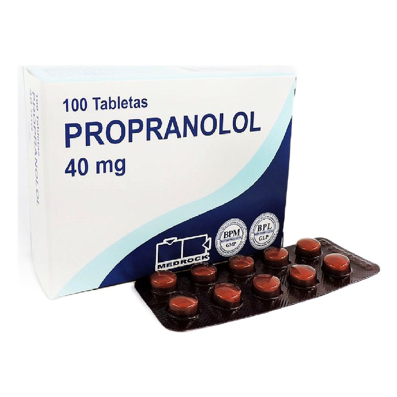 PROPRANOLOL 40MG TAB CAJA X 100