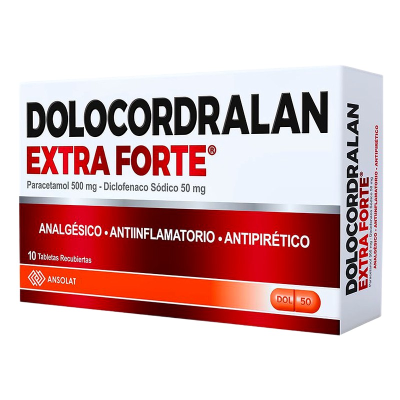 DOLOCORDRALAN EXTRA FORTE NF Cápsula
