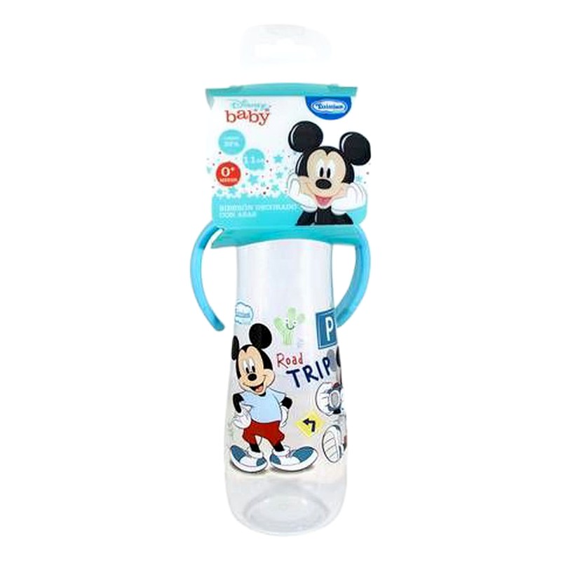 BIBERON CON ASAS TUINIES DECORADO MICKEY MOUSE - Frasco 11 ONZ.