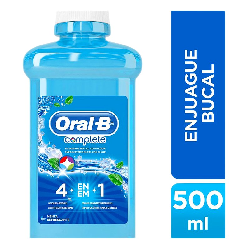 ORAL-B ENJUAGUE BUCAL 500ML