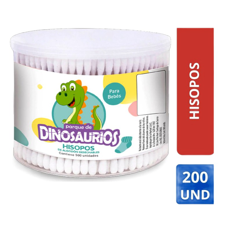 HISOPOS DINOSAURIOS X 200