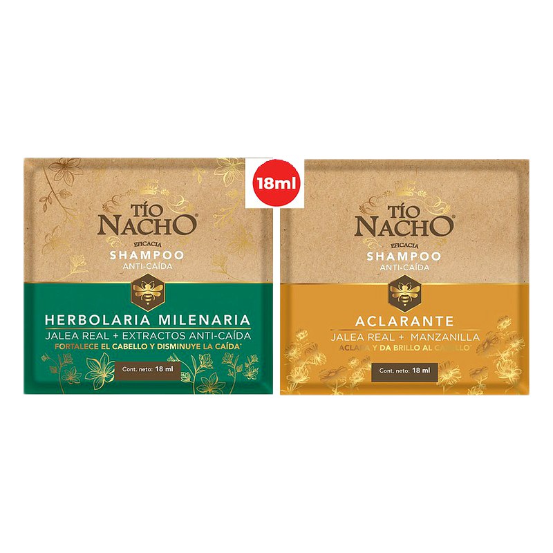 TIO NACHO SHAMPOO X 18ML SACHET