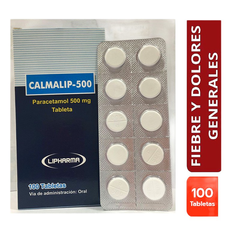 CALMALIP 500MG TABLETA 