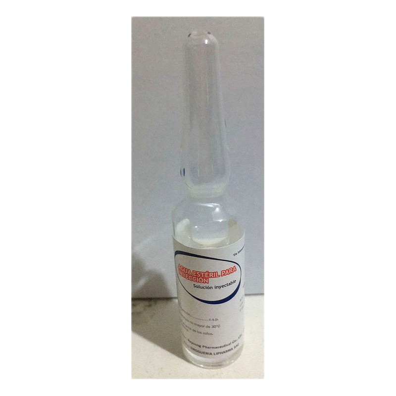 AGUA PARA INYECCION x5ML Solución Inyectable