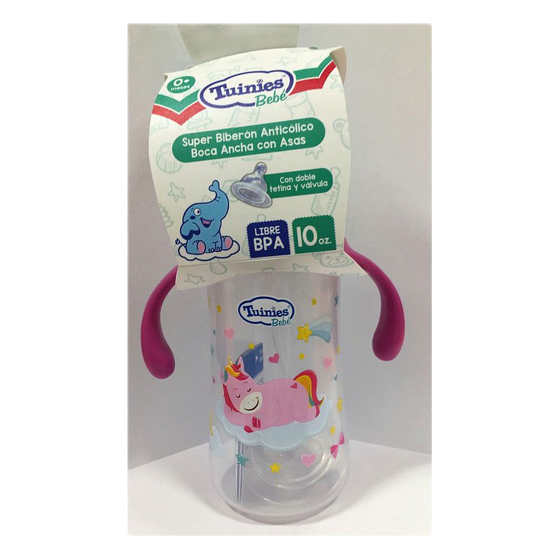 BIBERON TUINIES 10 Oz. Boca Ancha
