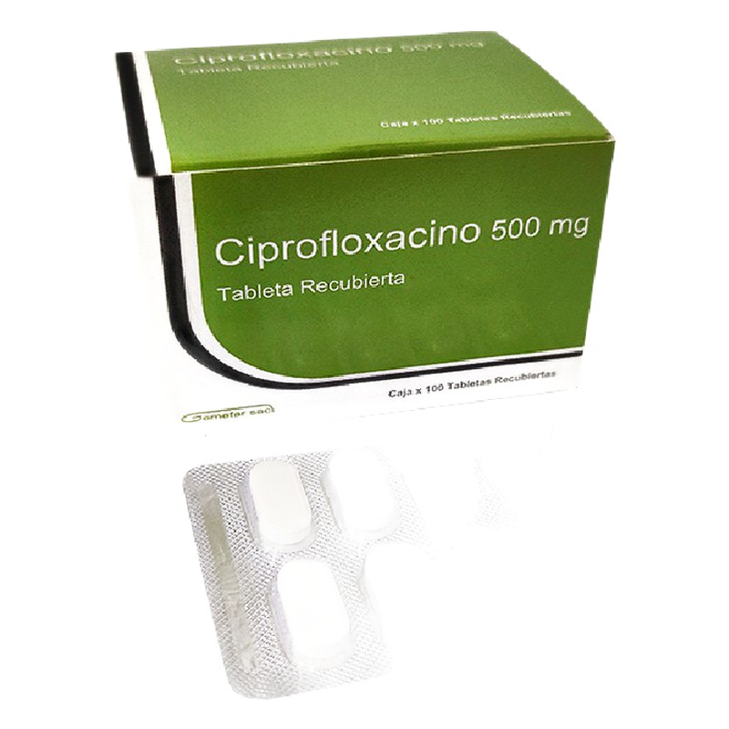 CIPROFLOXACINO 500mg TABLETA