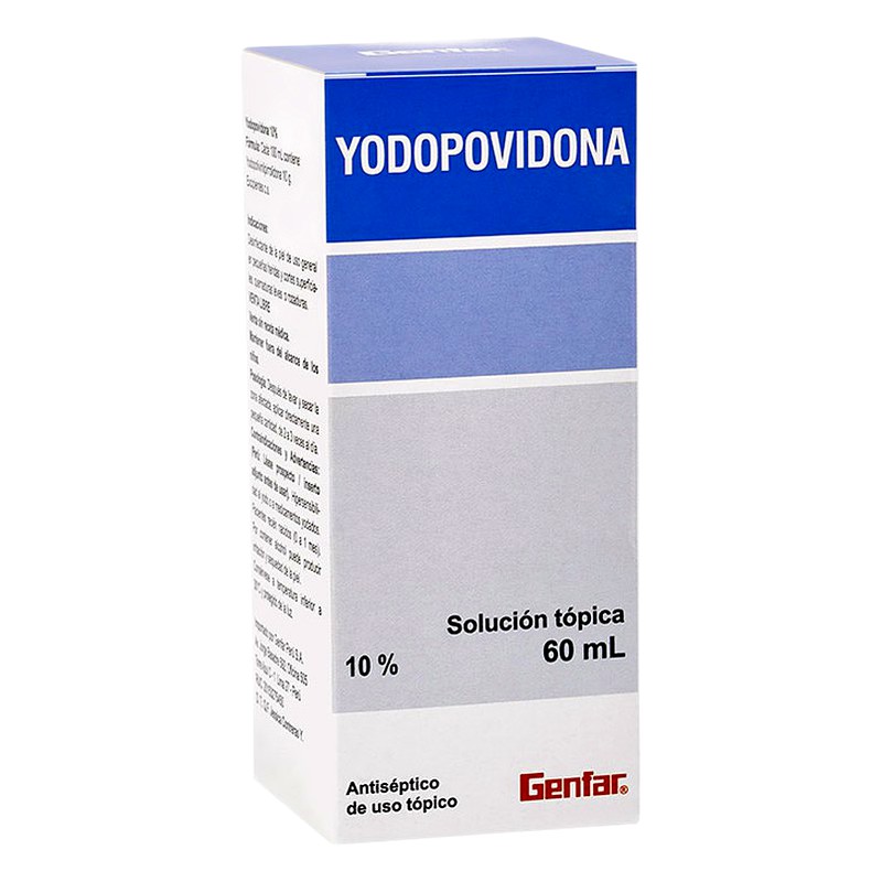 YODOPOVIDONA SOLUCION 10% X 60ML