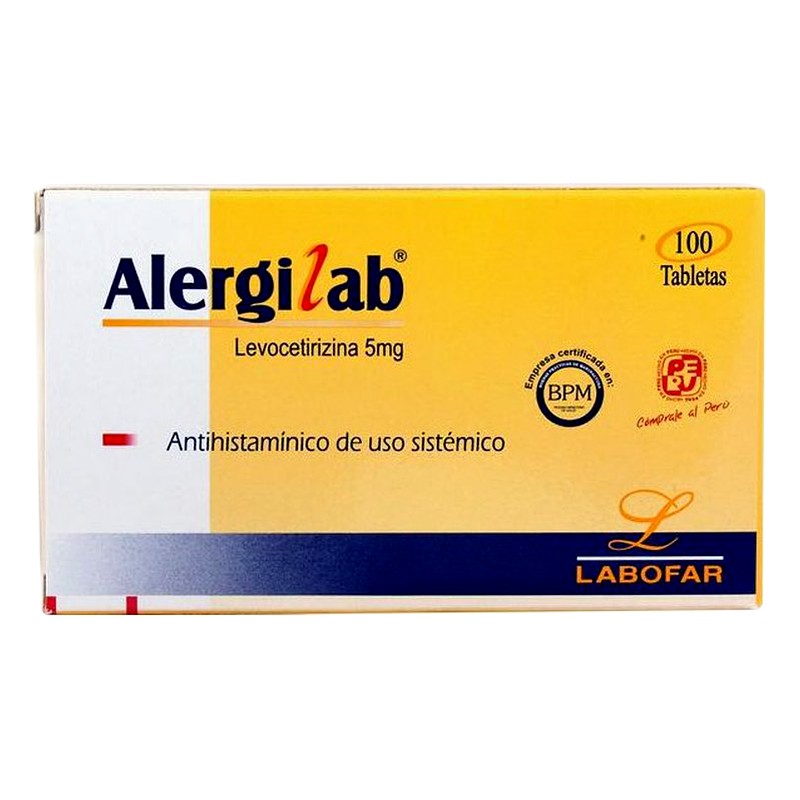 ALERGILAB 5 MG TABLETA